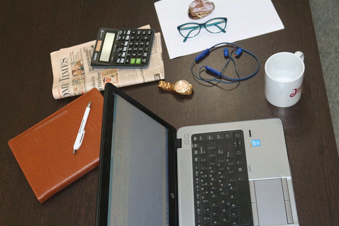 Workspace setup for bookkeeping and reporting support